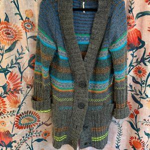 VINTAGE Free People Knit Duster